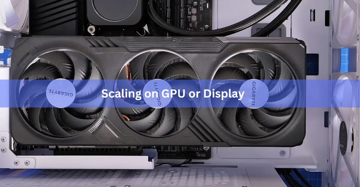 Should You Perform Scaling on GPU or Display?