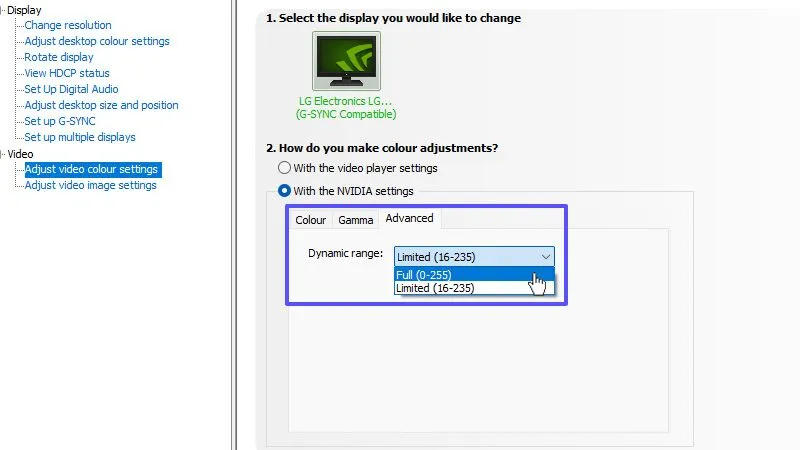 How to change the setting