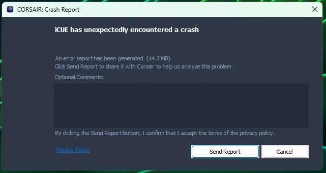 Does ICUE actually crash or damage your GPU?