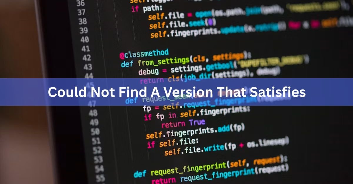 How to Fix “Could Not Find a Version That Satisfies the Requirement faiss-gpu”