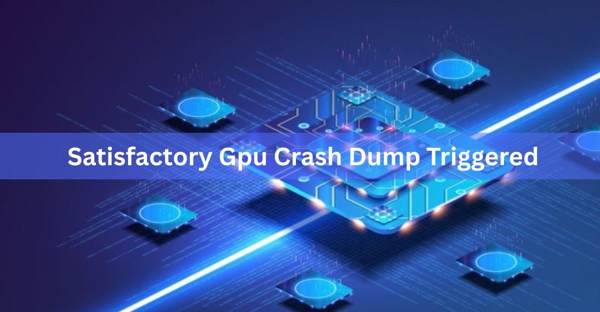Satisfactory “GPU Crash Dump Triggered”: What It Means and How to Fix It
