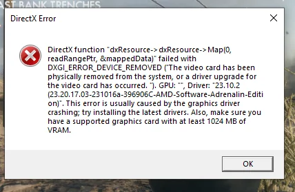 Why you get this error